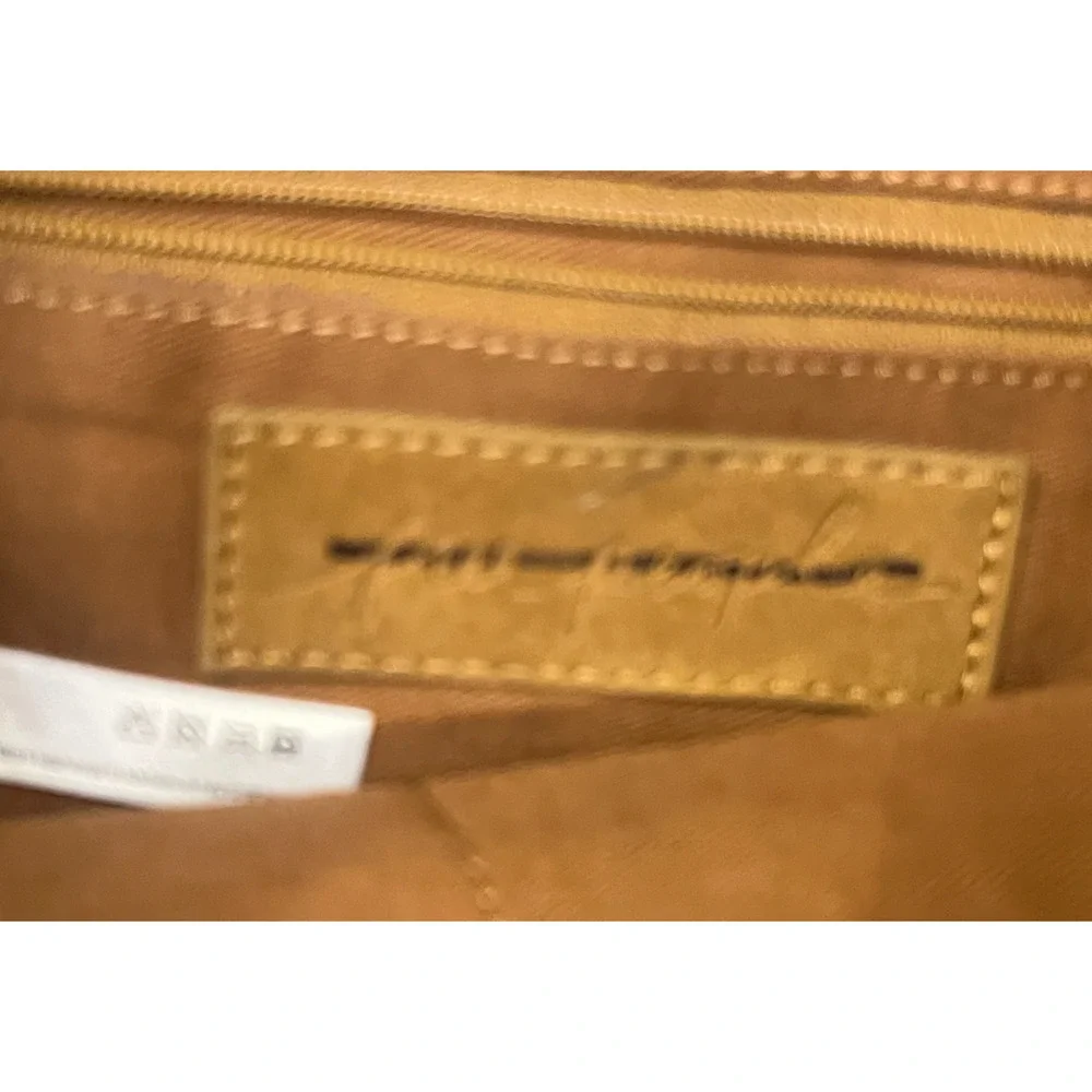 FREE PEOPLE BROWN CAMILLA CONVERTIBLE SUEDE LEATHER SHOULDER BAG BACKPACK